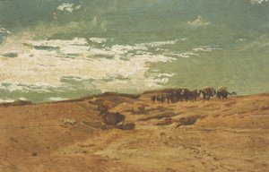 Caravana en el desierto